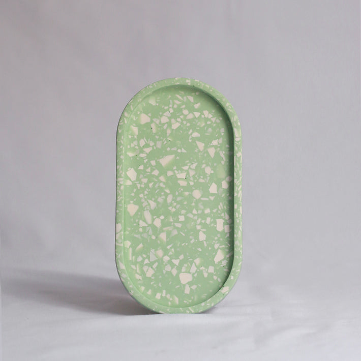 Oblong Tray in Classic Pistachio