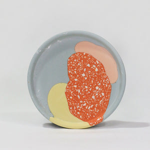 Trinket Tray in Abstract Duck Egg