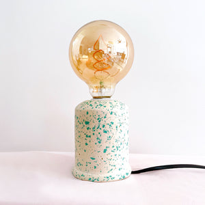 Bud Lamp in Natural Turquoise
