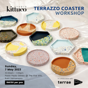 May Terrazzo Coaster Workshop